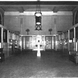 inside old Esky bank